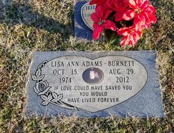 Lisa Ann <I>Burnett</I> Adams 