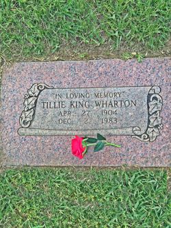 Tillie <I>King</I> Wharton 