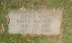 Grace Lucille <I>King</I> Bayne Masters 