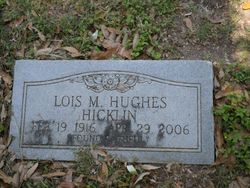 Lois Margaret <I>Hughes</I> Hicklin 
