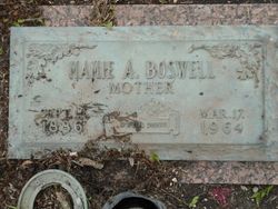 Mamie Adell <I>Hobbs</I> Boswell 