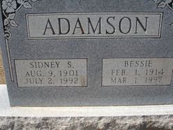 Bessie Adamson 