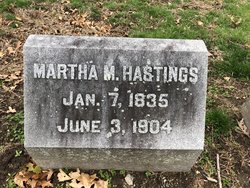 Martha M Hastings 