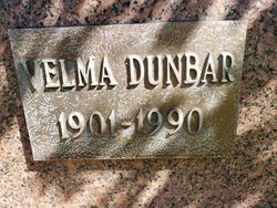 Velma Belle <I>Dunbar</I> Burch 