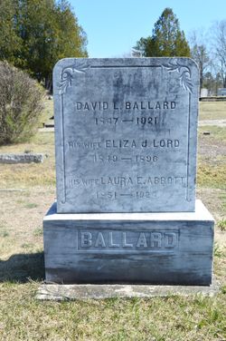 Eliza J. <I>Lord</I> Ballard 