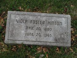 Viola <I>Foster</I> Hinton 