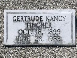 Gertrude Nancy <I>Fincher</I> Kirby 