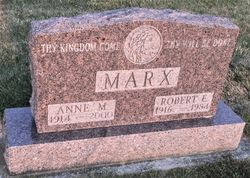 Anne M <I>Walter</I> Marx 