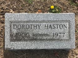 Dorothy <I>Price</I> Haston 