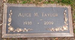 Alice Mary <I>Tyree</I> Taylor 