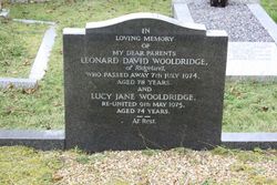 Lucy Jane S. <I>Hockridge</I> Wooldridge 