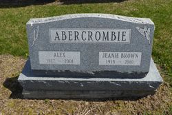 Jeanie <I>Brown</I> Abercrombie 