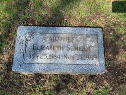 Elizabeth “Lizzie” <I>Stroh</I> Scheidt 