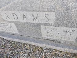 Jessie Mae <I>Weehunt</I> Adams 