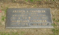 SGT Arthur Allen Chandler 