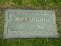 Horace Houston Alexander 