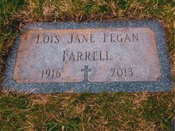 Lois Jane <I>Fegan</I> Farrell 