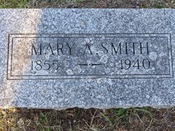 Mary Ann <I>Moore</I> Smith 