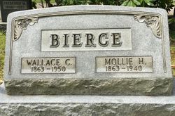 Mary Ann Mollie <I>Hogue</I> Bierce 