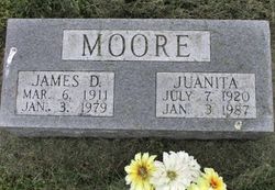 Juanita <I>Thomas</I> Moore 