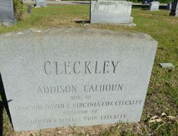 Addison Calhoun Cleckley Jr.