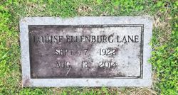 Louise <I>Ellenburg</I> Lane 
