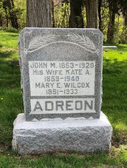 Mary E. <I>Adreon</I> Wilcox 