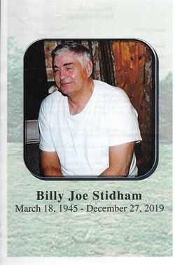 Billy Joe Stidham 