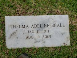 Thelma Adeline <I>Miller</I> Beall 