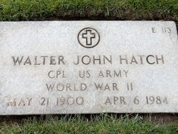 Walter John Hatch 
