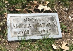 Amelia <I>VanHorn</I> Adams 