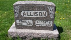 Edna Adeline <I>Erdman</I> Allison 