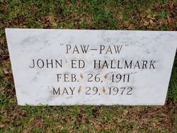John Ed “PAW-PAW” Hallmark 