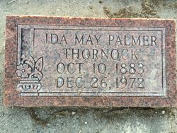 Ida May <I>Palmer</I> Thornock 