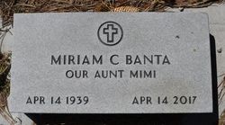 Miriam C. “Mimi” <I>Beckmann</I> Banta 
