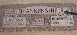 Burnest E. Blankenship 