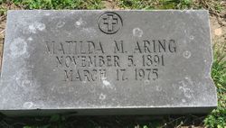 Matilda M. “Tillie” <I>Brinkman</I> Aring 