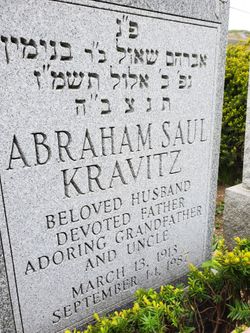 Abraham Saul Kravitz 