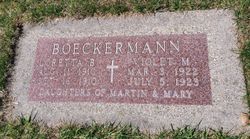 Violet M. Boeckermann 