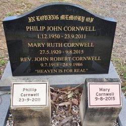 Mary Ruth <I>Horner</I> Cornwell 