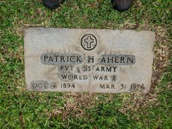 Patrick Henry “Patsy” Ahern 