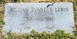 William Evander Lewis 