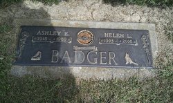 Helen L <I>Snyder</I> Badger 