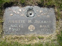 Juliette M <I>Mandle</I> Jackman 