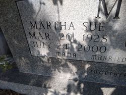 Martha Sue <I>Whitefield</I> Myers 
