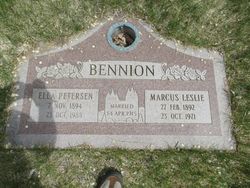 Ella Fern <I>Petersen</I> Bennion 