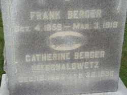 Catherine <I>Schalowetz</I> Berger 