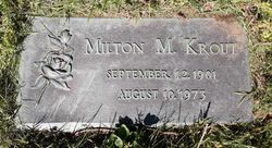 Milton Morris Krout Sr.