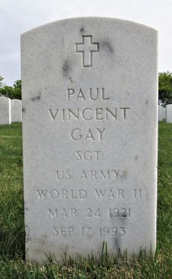 SGT Paul Vincent Gay 