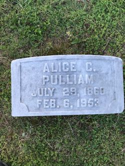 Alice Elizabeth <I>Claypool</I> Pulliam 